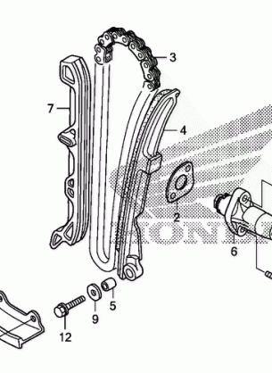 CAM CHAIN@TENSIONER