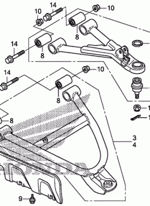 FRONT ARM (4WD)