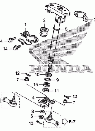 STEERING SHAFT           (TRX420FATRX420FGA)