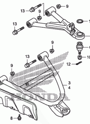 FRONT ARM (4WD)