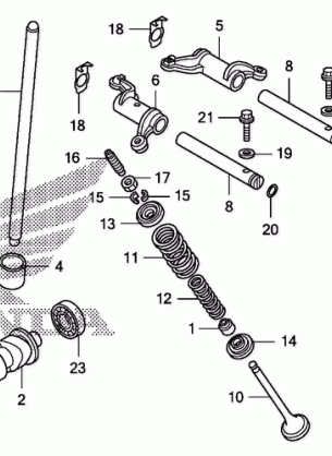 CAMSHAFT@VALVE