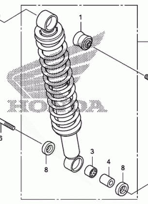 REAR SHOCK ABSORBER