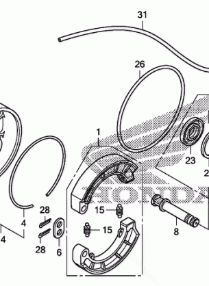 REAR BRAKE PANEL