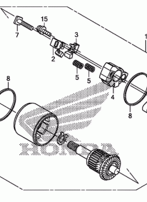 STARTER MOTOR (