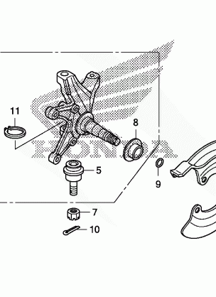 FRONT KNUCKLE (2WD)