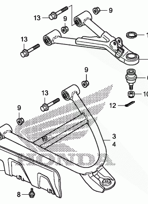 FRONT ARM (4WD)