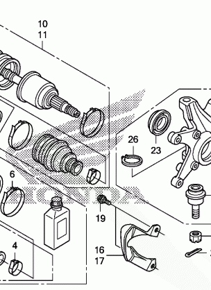 FRONT KNUCKLE (4WD)