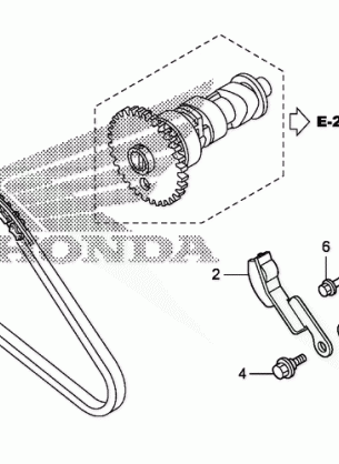 CAM CHAIN@TENSIONER