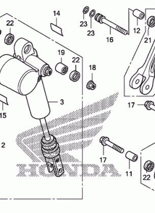 REAR SHOCK ABSORBER