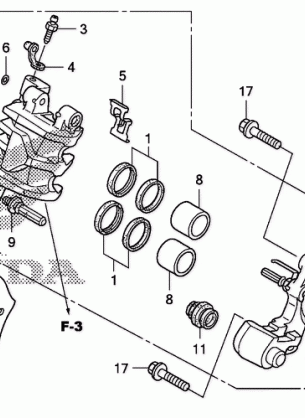 FRONT BRAKE CALIPER