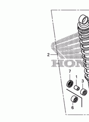 REAR SHOCK ABSORBER