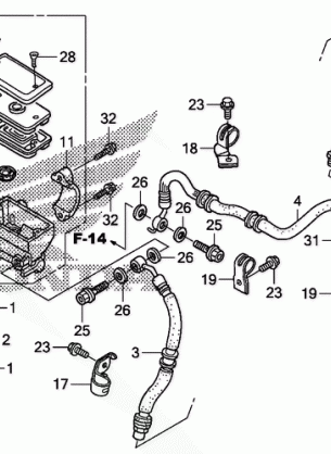 FRONT BRAKE              MASTERCYLINDER