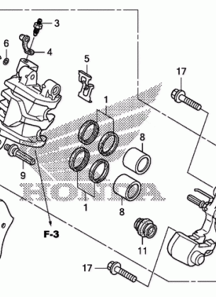 FRONT BRAKE CALIPER