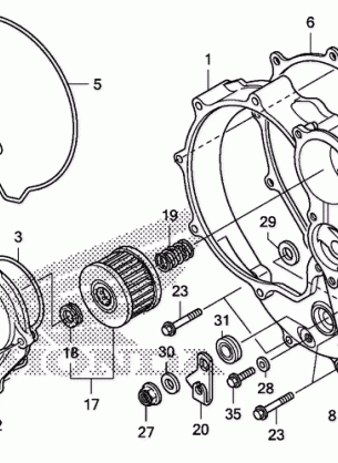 RIGHT CRANKCASE COVER