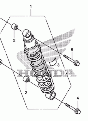 REAR SHOCK ABSORBER