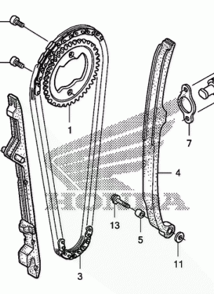 CAM CHAIN@TENSIONER