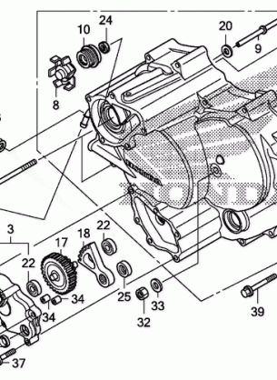 FRONT CRANKCASE COVER