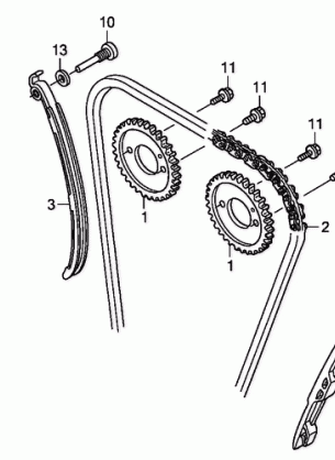 CAM CHAIN@TENSIONER