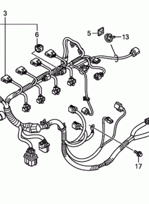 WIRE HARNESS (ENGINE)