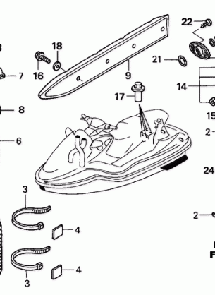 SPONSON@AIR VENT TUBE