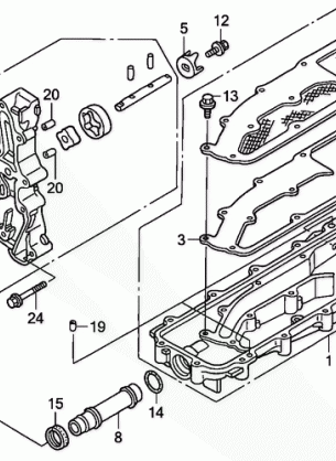 OIL PAN@OIL PUMP