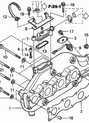 EXHAUST MANIFOLD (TURBO)