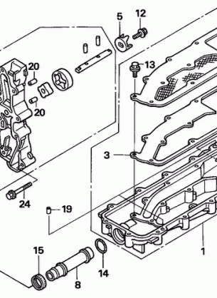 OIL PAN@OIL PUMP