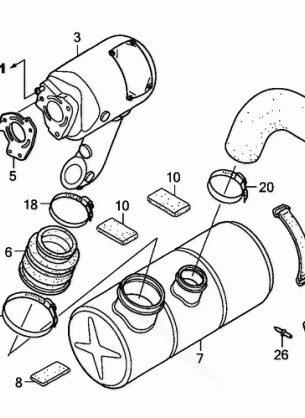 MUFFLER (TURBO)