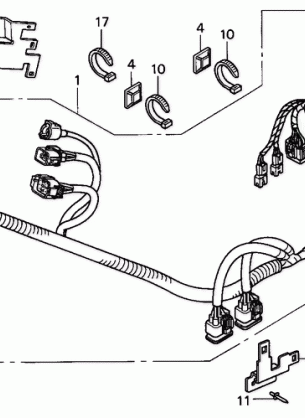 WIRE HARNESS (FRAME)