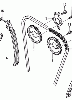 CAM CHAIN@TENSIONER