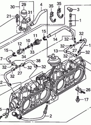 THROTTLE BODY (TURBO)