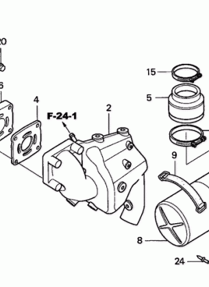 MUFFLER (NON-TURBO)