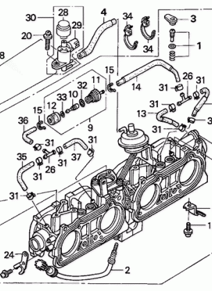 THROTTLE BODY (TURBO)