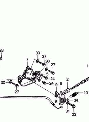 TRIM LEVER@TRIM CABLE