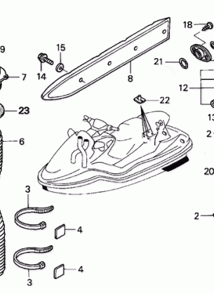 SPONSON@AIR VENT TUBE