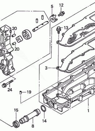 OIL PAN@OIL PUMP