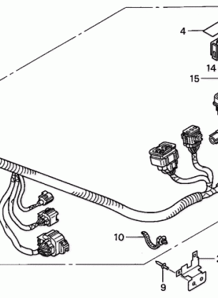 WIRE HARNESS (FRAME)