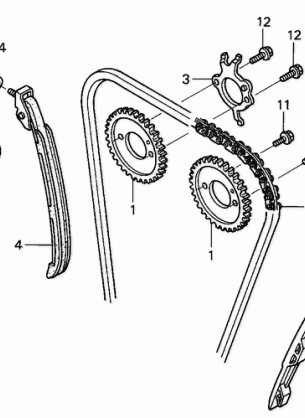 CAM CHAIN@TENSIONER