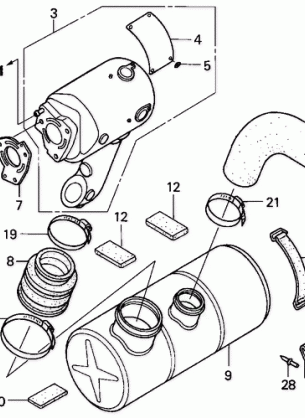 MUFFLER (TURBO / '02)