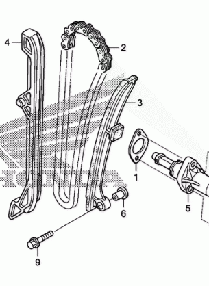 CAM CHAIN@TENSIONER