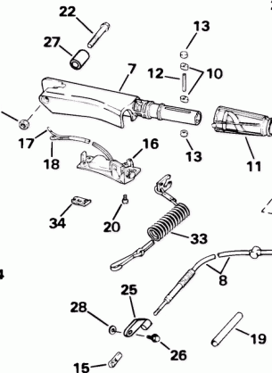 TILLER & SHIFT HANDLE