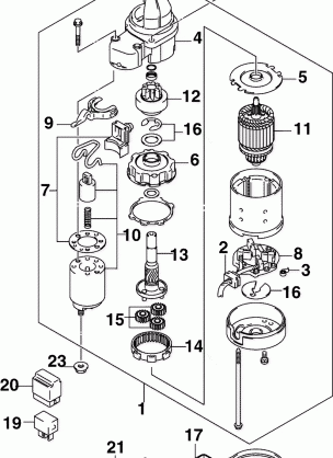 STARTER MOTOR