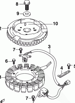 FLYWHEEL & STATOR