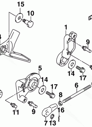 THROTTLE LINKAGE (PL MODELS)