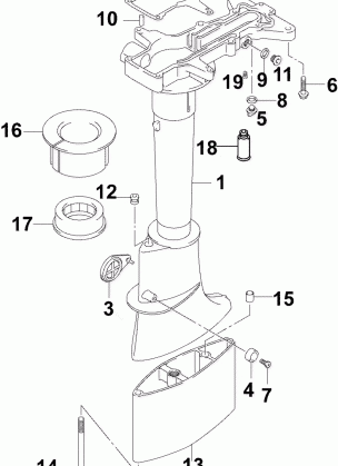 DRIVESHAFT HOUSING