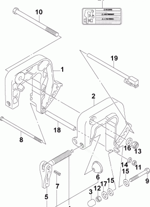 STERN BRACKET