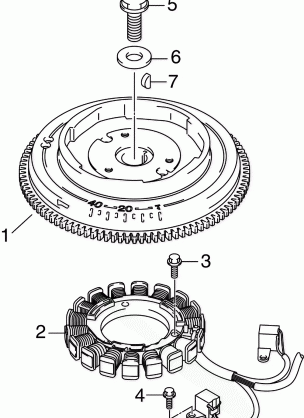 FLYWHEEL & STATOR