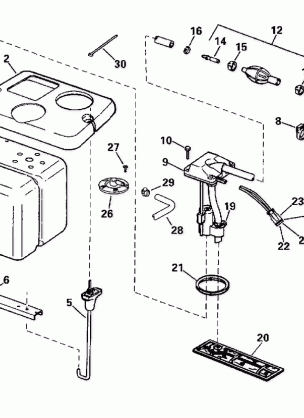 OIL TANK KIT -- 1.8 GALLON -- (OPTIONAL)