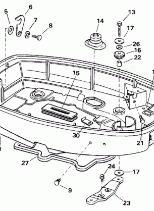 LOWER ENGINE COVER