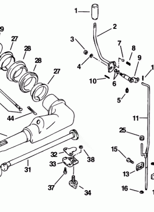 SHIFT & TILLER HANDLE